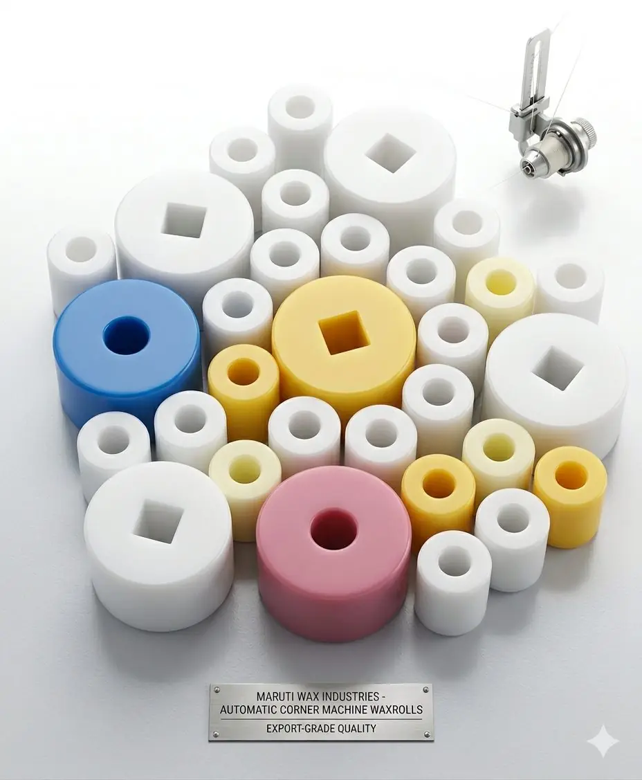 Maruti spinning mill wax rolls for autoconer machines